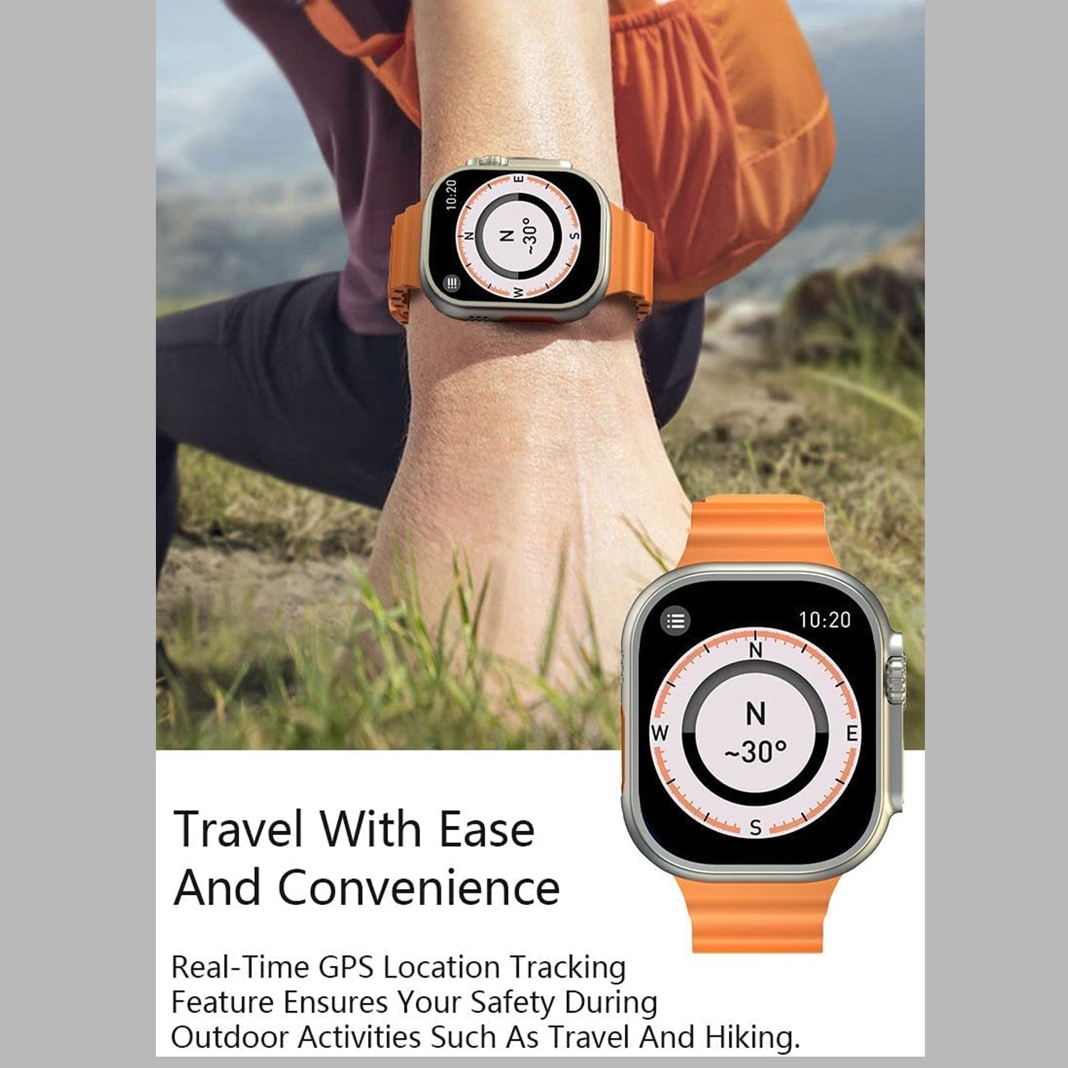 Smartwatch with fitness features